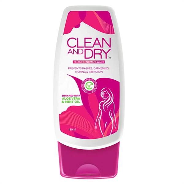 Clean and Dry Daily Intimate Wash For Women